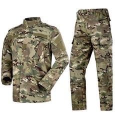 第二代新款多地形迷彩戰鬥服上下套裝, 多迷彩