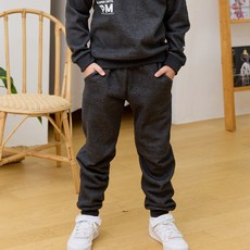 Uravi 兒童堆疊降落傘刷毛束口褲