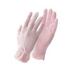 Harvestival女款抗UV駕駛手套, 粉色的