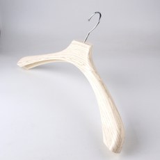 女性用原木紋西裝外套衣架, 10個, 混色
