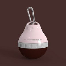 PASTEL PET 寵物便攜矽膠水瓶 FREE, 1個, 粉紅色