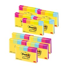 3M Post-it 分類用索引標籤紙 670-5AN 5p + 670-5UC 5p, 混合色, 1套