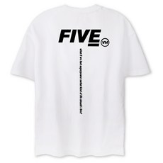 벤힛키즈 주니어용 통기성 FIVE 라운드 반팔 티셔츠