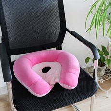 甜甜圈坐墊, 粉色