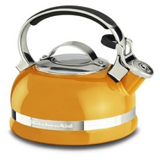 KitchenAid 不鏽鋼燒水壺, 1.9L, 橙色 (KTEN20SBDO)