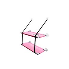 Withstory貓咪2層吊床 CA13, 粉色的