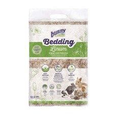 bunny NATURE 德國邦尼 寵物亞麻墊料, 1個, 12.5L