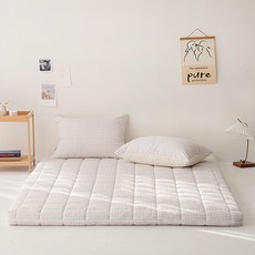 LINTTON 12 區柔軟觸感無塵醇厚婚禮生活床墊禮帽, 香草拿鐵, 7cm