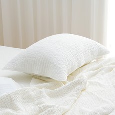 tacca tacca 純棉顏料染共感鬆緊帶枕頭套