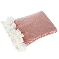 JCP 女性荷葉邊針織毯