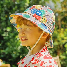 BABYBLEE 兒童款微笑漁夫帽