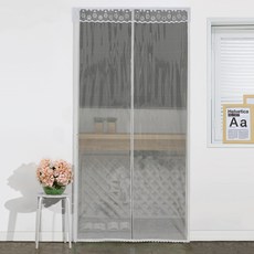 dashop 一體式磁吸門簾+魔鬼氈, 1個