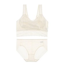 韓國 Yes 無鋼圈Bralette無痕內褲套組