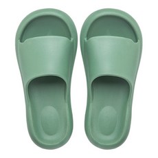 마켓에이 와이드 컬러 욕실화, 그린, 1개