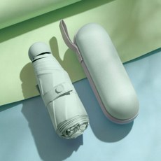 심사장홈 심플 캡슐 케이스 3단 우산