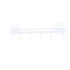 Frandir 免打孔黏貼式廚具多用途掛架, 白色, 1個