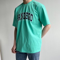 머시따 남성용 오버핏 샌디에고 반팔 티셔츠