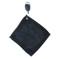 72 Swings 高爾夫伸縮扣環毛巾, 1入, 單色