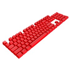 CORSAIR 海盜船 PBT DOUBLE SHOT PRO 韓語鍵盤鍵帽, 紅色, 單品
