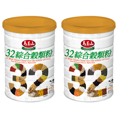 馬玉山 32綜合穀類粉, 450g, 2罐
