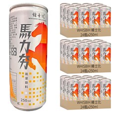WHISBIH 維士比 能量飲料, 250ml, 72瓶