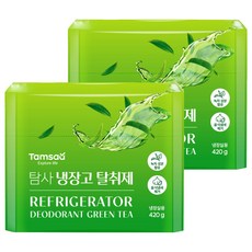 Tamsaa 冰箱除臭劑 綠茶成分 420g, 2個