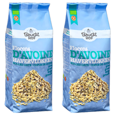 BAUCKHOF 寶客 無麩質大燕麥片 德國原裝進口 Vegan(無蛋奶), 475g, 2包