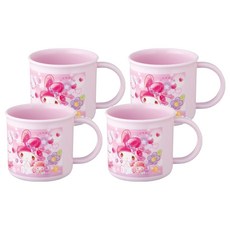 Skater 可微波手把馬克杯 Sanrio 三麗鷗聯名款, 美樂蒂款, 4個