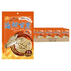 CACHA 卡恰 海裡有魚 鱈魚捲燒, 60g, 20包