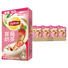 Lipton 立頓 草莓奶茶, 300ml, 24入