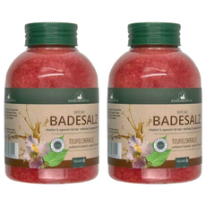 Herbamedicus 泡澡浴鹽 魔鬼爪 575g 德國進口, 2瓶