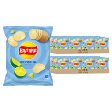 Lay's 樂事 青檸享清新口味洋芋片, 34g, 24包