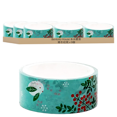 Bentoto House 本朵愛舍 日式和風和紙膠帶 20mm x 5m ,寒冬初見,9個