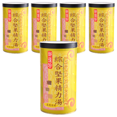 御復珍 綜合堅果精力湯, 添加7種優質堅果, 口齒留香, 補充豐富營養, 5罐, 600g, 1入