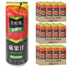 Minute Maid 美粒果 蘋果汁, 320ml, 72罐