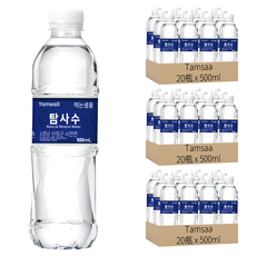 Tamsaa 天然水 500ml, 60瓶