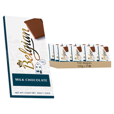 THE Belgian 比利時牛奶巧克力, 100g, 25盒