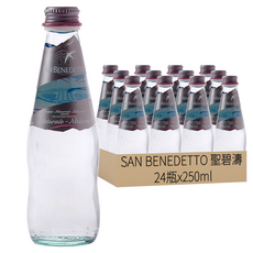 SAN BENEDETTO 聖碧濤 義大利天然礦泉水, 250ml, 24瓶