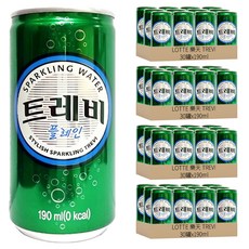 LOTTE 樂天 TREVI 原味氣泡飲 190ml 0kcal, 120罐