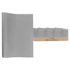 comet HD 雙層快遞袋 銀灰色, 200入