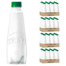 LOTTE 樂天 TREVI 無標籤氣泡飲 原味，品嘗單純清爽滋味，無糖少負擔，減塑有質感, 350ml, 80瓶