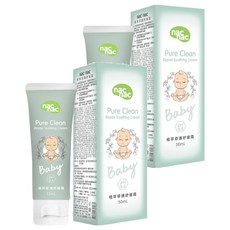 nac nac 植萃修護舒緩霜, 0歲以上, 50ml, 2瓶