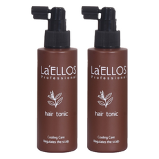 La'ELLOS 愛諾斯 咖啡因強韌養髮液 2瓶 100ml 清爽不油膩