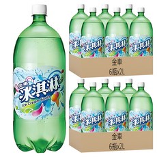 金車 冰淇淋汽水, 2L, 12瓶