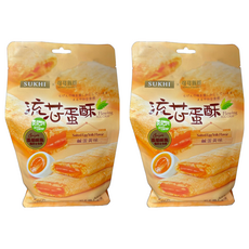SUKHI 流芯蛋酥 鹹蛋黃味, 140g, 2袋