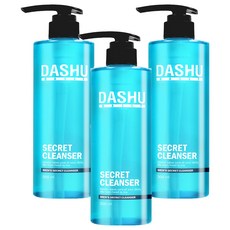 DASHU Vitaflex Secret Cleanser 日常清爽男士清潔劑, 300ml, 3瓶