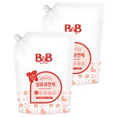 B&B 衣物柔軟精 茉莉玫瑰 補充包, 1.5L, 2包