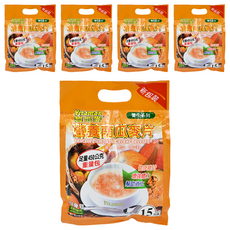 Vitamax 維他麥 營養南瓜麥片, 頂級小麥原料製成, 飽足感十足, 宵夜必備, 15包, 450g, 5袋