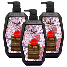 TIMARU 堤瑪露 頭皮調理草本植粹SPA舒活精油洗髮 薰衣草, 3個, 1L