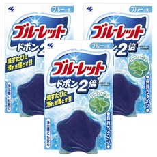 KOBAYASHI 小林製藥 BLUELET 星星馬桶球 藍色薄荷, 120g, 3個